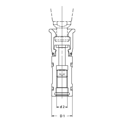 RÖHM Spannsatz KP IKZ SK40 DIN69871