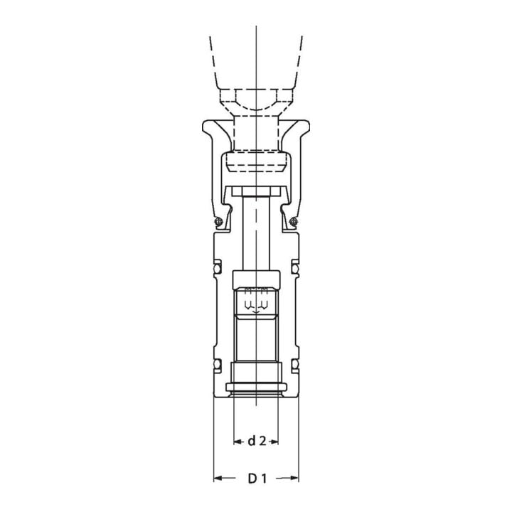 RÖHM Spannsatz KP IKZ SK40 DIN69871