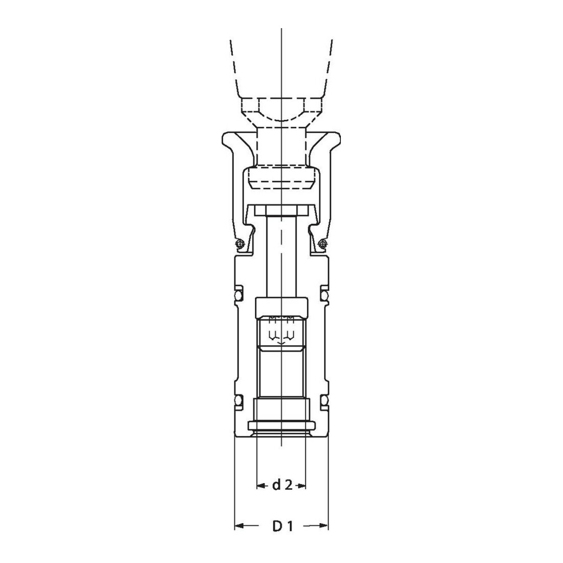 RÖHM Spannsatz KP IKZ SK40 DIN69871