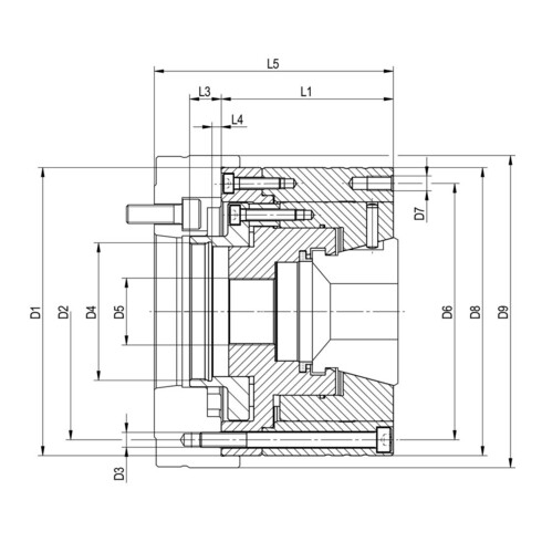RÖHM Spannzangenfutter .CAPTIS-AF 52
