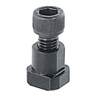 RÖHM T-groefstuk veredeld, Groefbreedte D: 17 mm