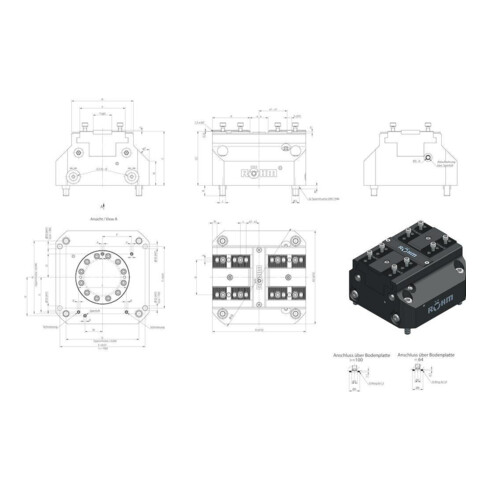 RÖHM Zentrischspanner KZS-H 100mm