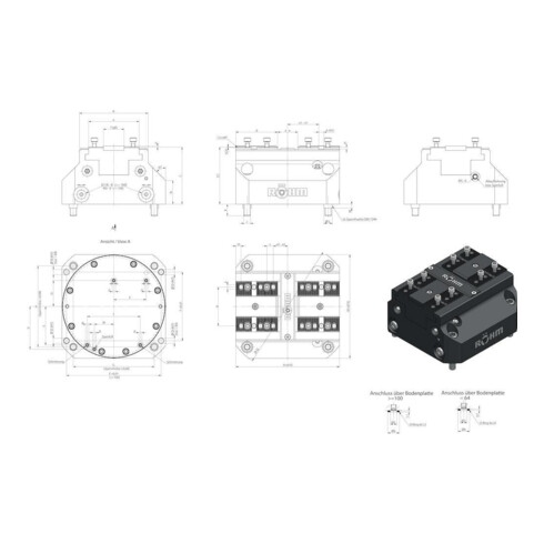 RÖHM Zentrischspanner KZS-P 100mm