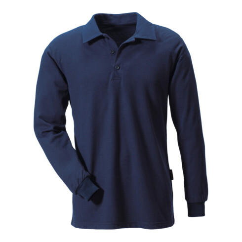 Rofa Flammschutz-Langarm-Shirt, marineblau, Unisex-Größe: L