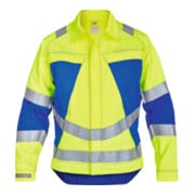 ROFA Giacca multinorma VIS-LINE, giallo/blu pervinca, tg.60