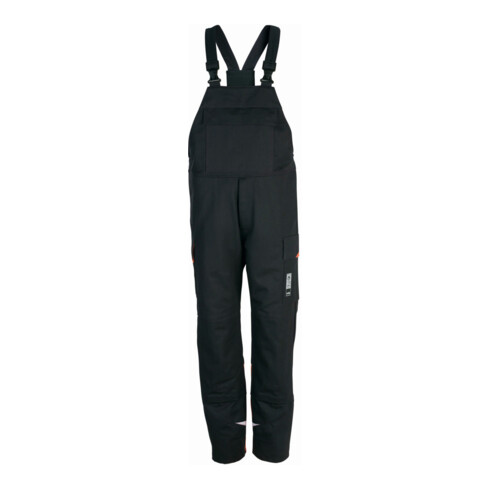 ROFA Salopette de soudeur Splash, anthracite foncé / gris, Taille de confection DE : 102