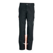 Rofa Schweißerschutz-Bundhose Splash, anthrazit / rot, Konfektionsgröße 98-1
