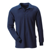 ROFA Vlamwerend shirt met lange mouwen, marineblauw, Uniseks-maat: L
