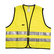 Rofa Warnschutz-Weste, gelb, Konfektionsgröße 44-54