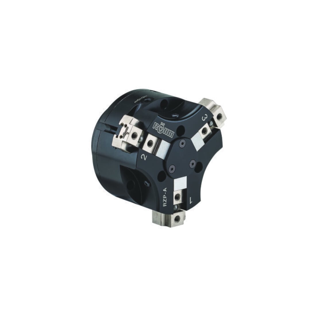 RÖHM Pince centrée pneumatique RZP-A1 LKR112 3xM8 KH14,5 H6
