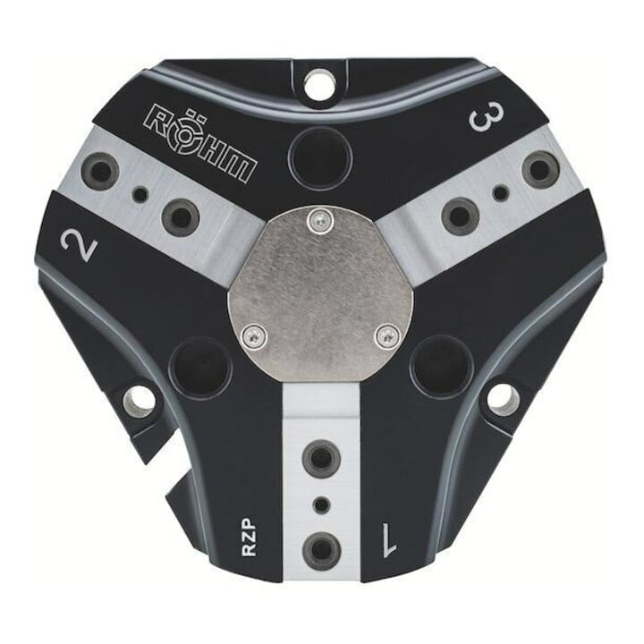 RÖHM Pince centrée pneumatique RZP LKR112 3xM8 H13,9 I13