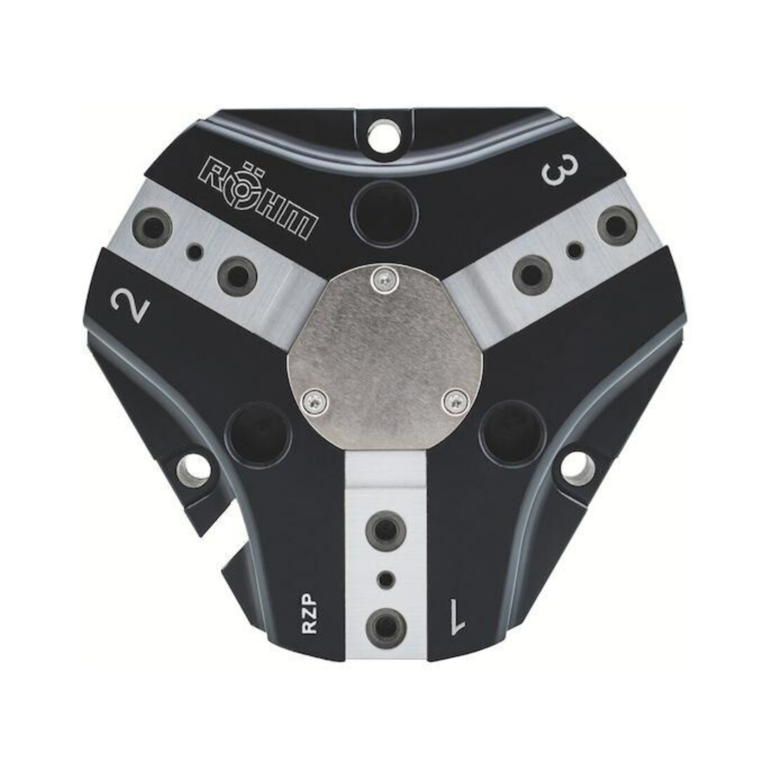 RÖHM Pince centrée pneumatique RZP LKR112 3xM8 H13,9 I13