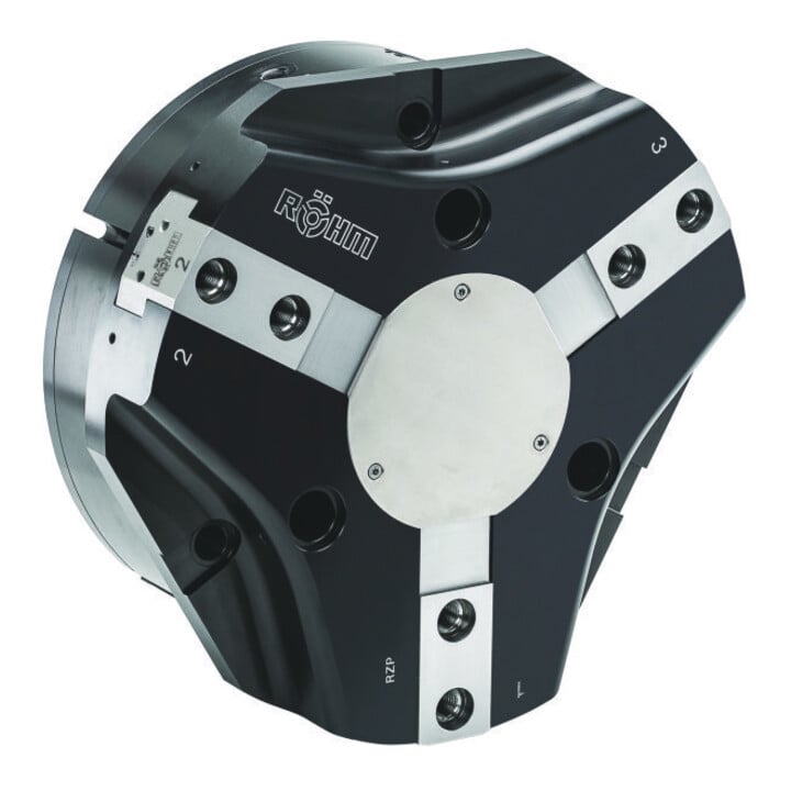 RÖHM Pince centrée pneumatique RZP LKR220 3xM12 H30
