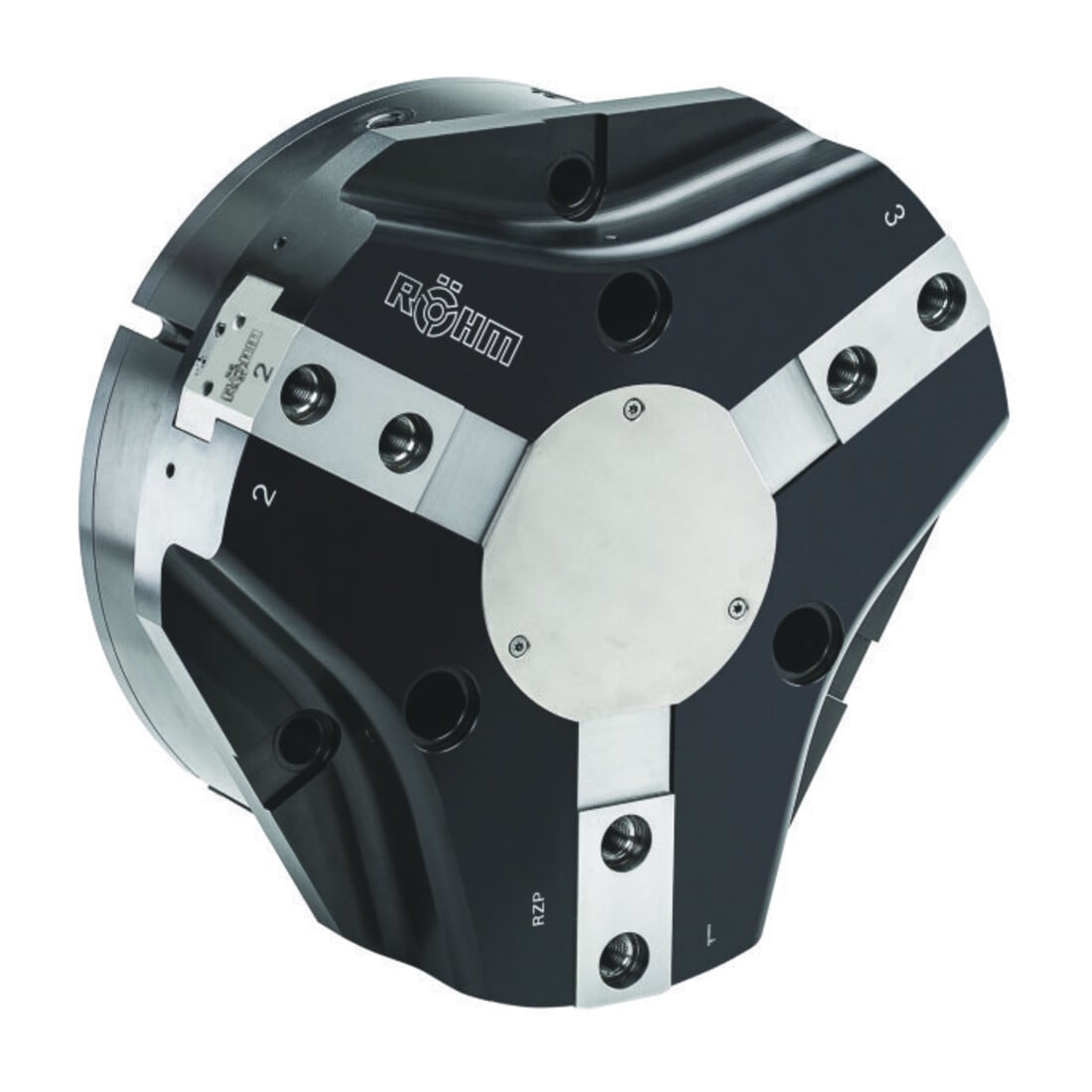 RÖHM Pince pneumatique centrée RZP LKR220 3xM12 H30 L30