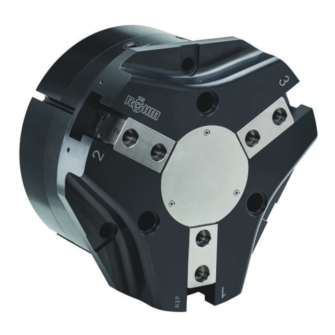 RÖHM Pince pneumatique centrée RZP LKR260 3xM16 H35 I35