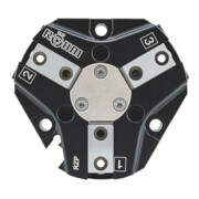 RÖHM Pince pneumatique centrée RZP LKR70 3xM6 H8,9 I8-4