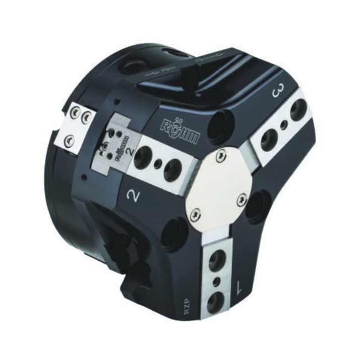 RÖHM Pince pneumatique centrée RZP LKR90 3xM6 H11,2 P5