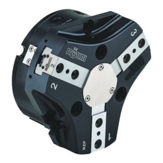 RÖHM Pinces pneumatiques centrées RZP LKR146 3xM8 H18 I8