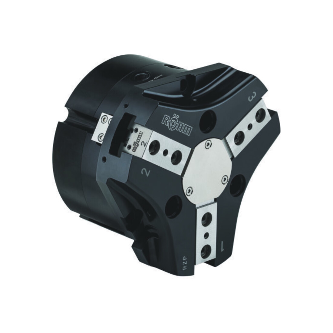 RÖHM Pinces pneumatiques centrées RZP LKR184 3xM10 H25 I25
