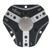 RÖHM Pinces pneumatiques centrées RZP LKR184 3xM10 H25 I25-5