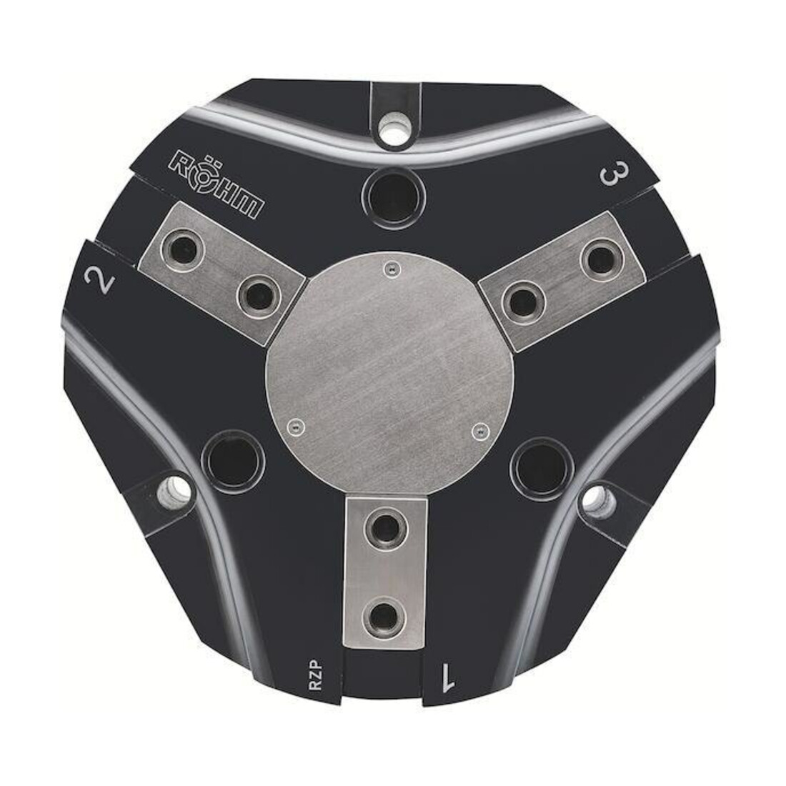 RÖHM Pinces pneumatiques centrées RZP LKR260 3xM16 H35 I35