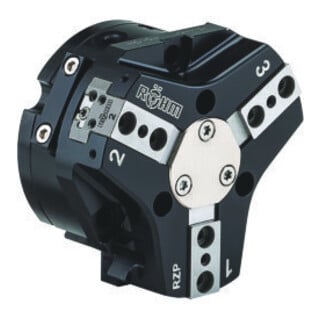 RÖHM Pinces pneumatiques centrées RZP LKR56 3xM5 KH6,7 BH3