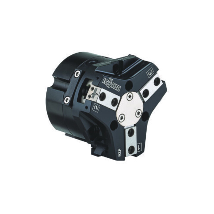 RÖHM Pinces pneumatiques centrées RZP LKR56 3xM5 KH6,7 BH3