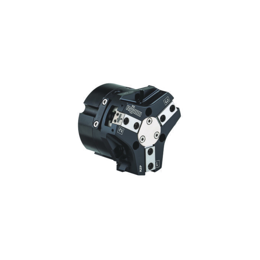 RÖHM Pinces pneumatiques centrées RZP LKR56 3xM5 KH6,7 BH3