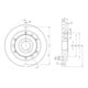 RÖHM Plaque de base D6350 250 mm