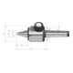 RÖHM Pointe à centrer tournante 652-20ACVL Taille 506 MK6