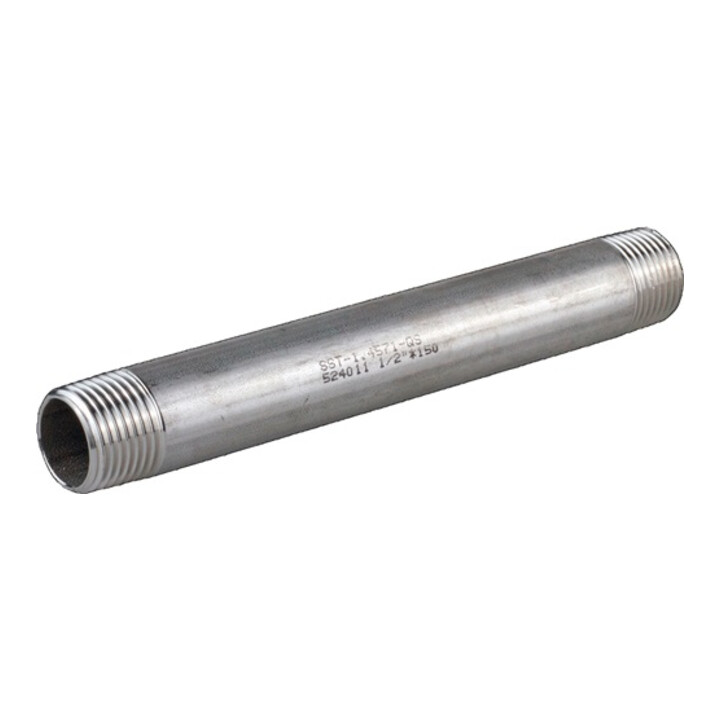 Rohrdoppelnippel EN 10226-1 NPS 1/4 Zoll 30mm SPRINGER