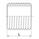 Rohrnippel ISO 228-1 NPS=3/8 Zoll L 22mm SPRINGER