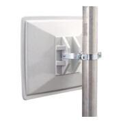 Rohrpfosten Acier galvanisé à chaud L1500xP49mm pour conteneur à déchets/miroir SULO