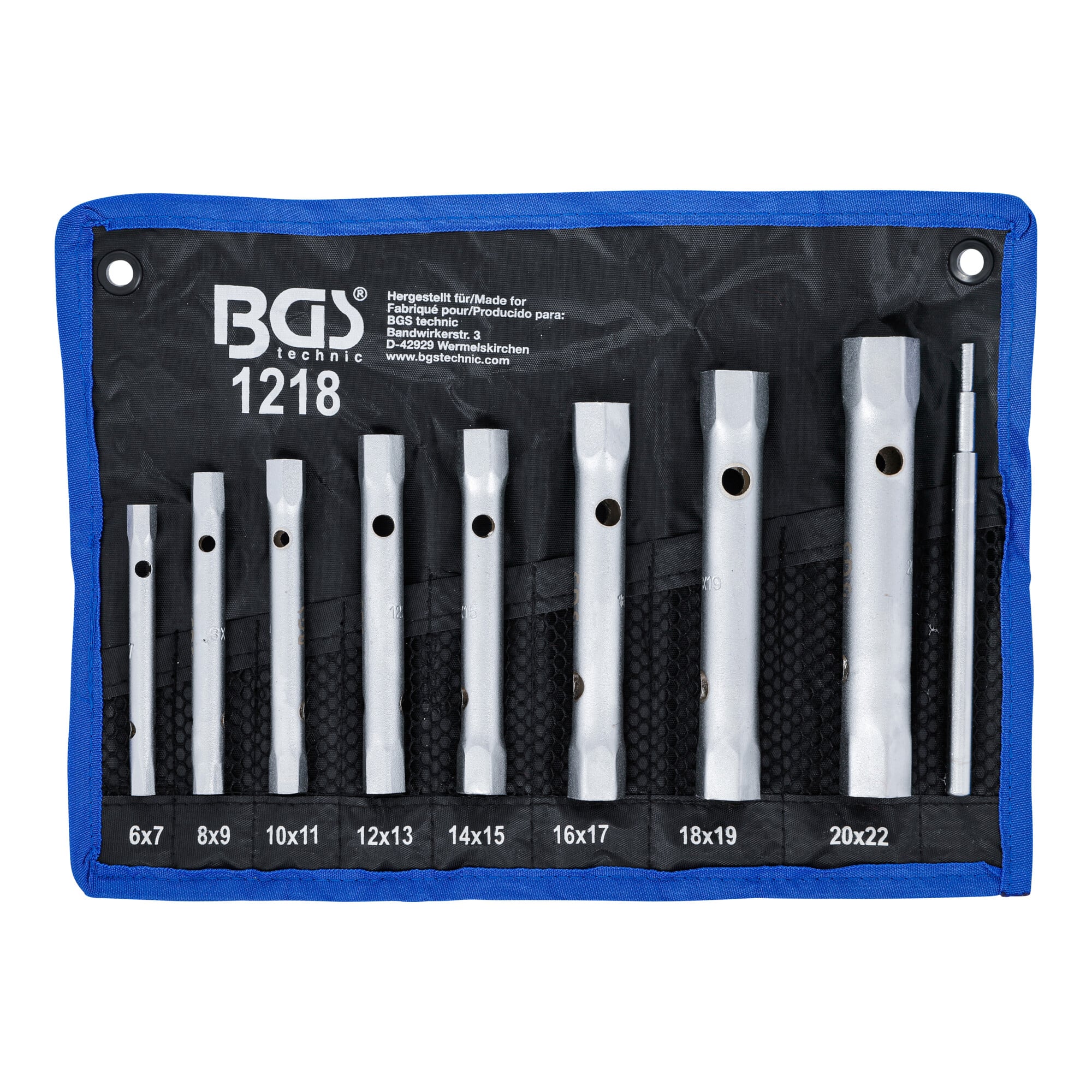 Rohrsteckschlüsselsatz 9-tlg.BGS ; BGS technic