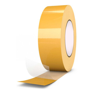 Rol dubbelzijdig kleefband 50mm x 50m