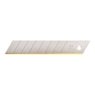 Roll afbreekmesjes 18mm titanium gecoat