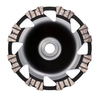 Roll diamant wiel, gesmeed