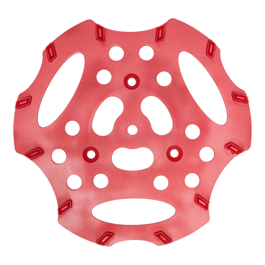 Roll diamantschijf 400 mm V12 H rood