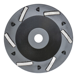 Roll disco ibrido 180 mm con 6 lame diamantate policristalline