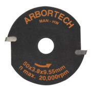 Roll hardmetalen freesblad voor minislijper-1