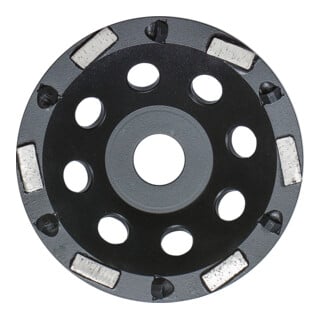 Roll Hybride schijf 125mm met 6 poly-kristallijne diamantsnedes