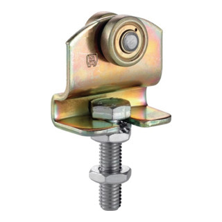 Rollapparat 190 Trgf.30 kg 1-achsig f.Profil 100 galvanisch verz.höhenverstellb.