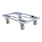 rolldolly® INDUSTRY rijframe 400 x 600 mm Ø 100 mm PP wit-1