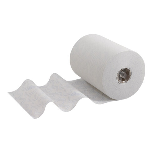 Rollenhandtuch Scott 6621 1-lagig weiß L150ca.mxB198ca.mm KT=6 Rl.