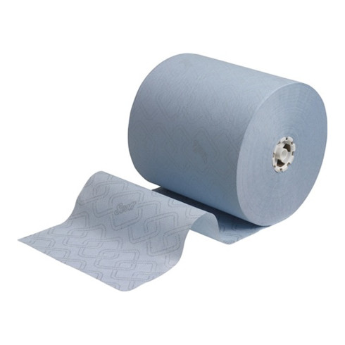 Rollenhandtuch SCOTT MAX 6692 1-lagig blau L350ca.mxB198ca.mm KT=6 Rollen