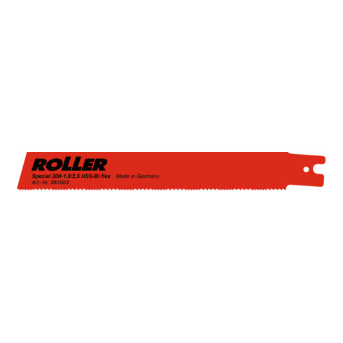 Roller Spezialsägeblatt 200-1,8/2,5