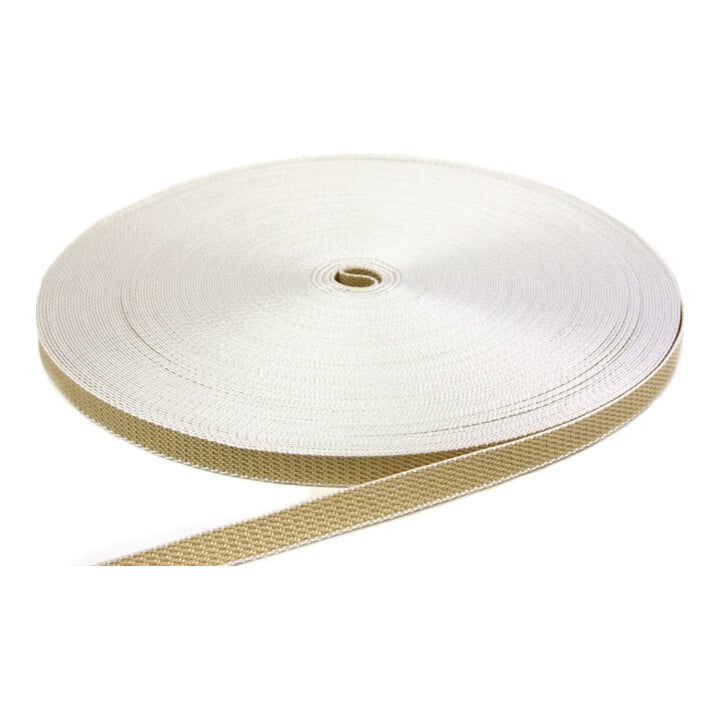 Rollladen-Gurtband Rl. beige Gurt-B. 14mm f.Gurt-L. 50 m Gurt-St. 1,7mm