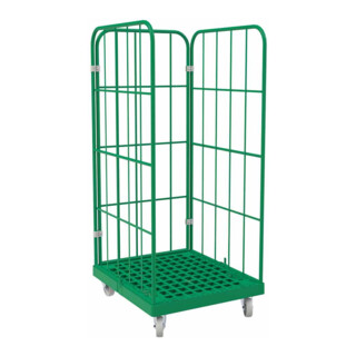 rolltainer® 1450 KU Fondo in plastica 724 x 815 mm 3 lati