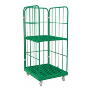 rolltainer® 1450 KU Fondo in plastica 724 x 815 mm 3 lati-3