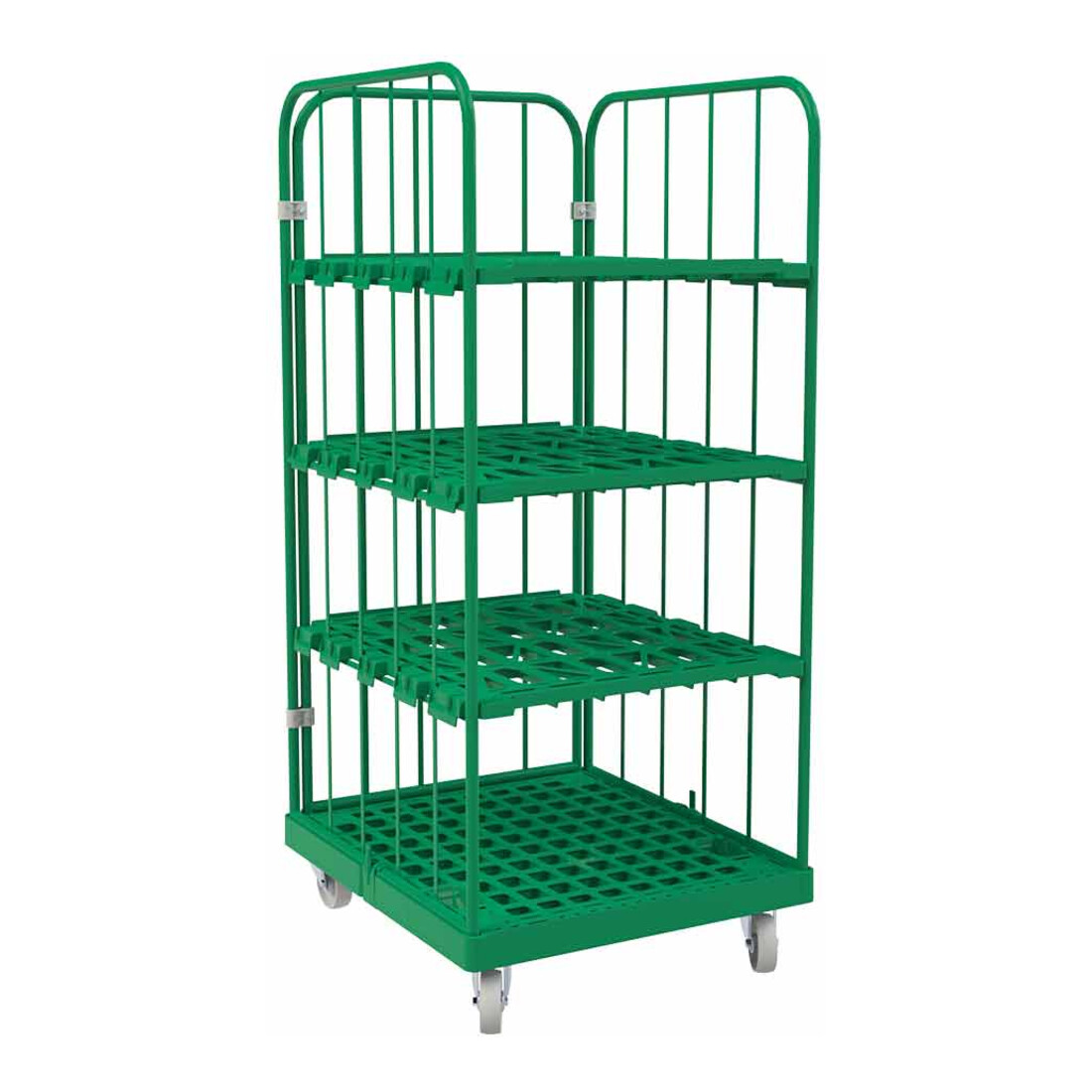 rolltainer® 1450 KU Fondo in plastica 724 x 815 mm 3 lati